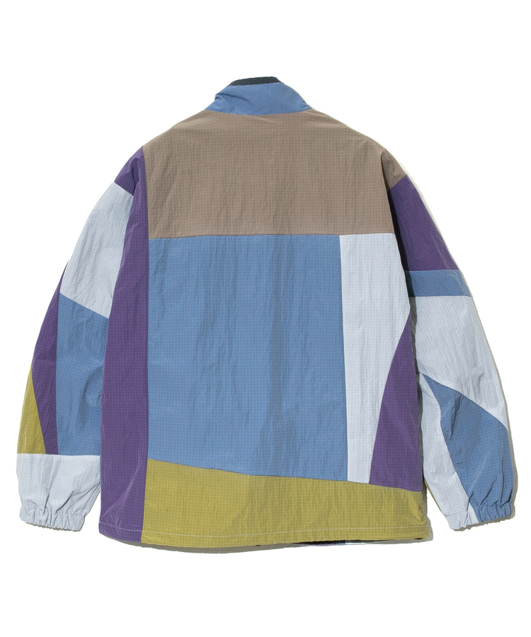 go slow caravan(ゴースローキャラバン) |ナイロンリップパッチワークブルゾン (MENS)