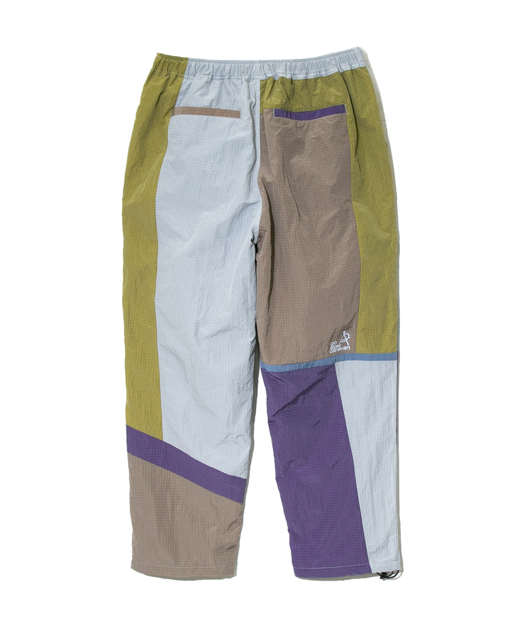 go slow caravan(ゴースローキャラバン) |ナイロンリップストップパッチワークパンツ (MENS)