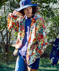 go slow caravan(ゴースローキャラバン) |マイクロリップポリエステル目立っちゃぶるパーカーJKT (MENS)