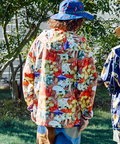 go slow caravan(ゴースローキャラバン) |マイクロリップポリエステル目立っちゃぶるパーカーJKT (MENS)