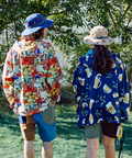 go slow caravan(ゴースローキャラバン) |マイクロリップポリエステル目立っちゃぶるパーカーJKT (MENS)