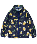 go slow caravan(ゴースローキャラバン) |マイクロリップポリエステル目立っちゃぶるパーカーJKT (MENS)