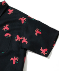 go slow caravan(ゴースローキャラバン) |ブッチャー総柄プリント半袖シャツ (WOMENS/MENS)