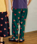 go slow caravan(ゴースローキャラバン) |ブッチャー総柄プリントイージーアンクルパンツ (WOMENS/MENS)