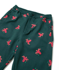 go slow caravan(ゴースローキャラバン) |ブッチャー総柄プリントイージーアンクルパンツ (WOMENS/MENS)