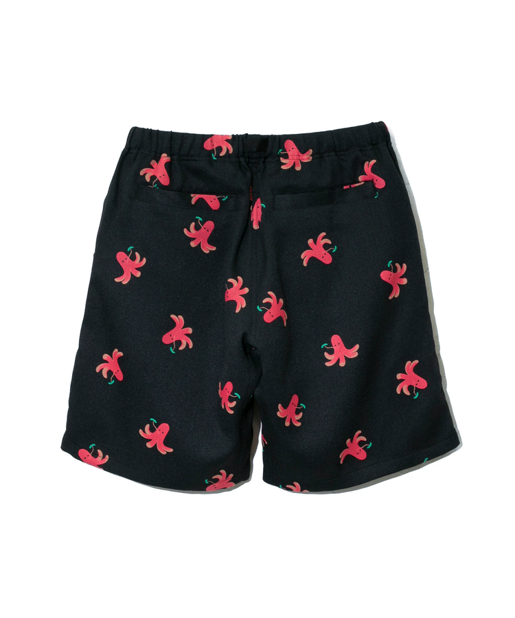 go slow caravan(ゴースローキャラバン) |ブッチャー総柄プリントイージーショーツ (MENS)
