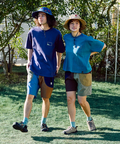 go slow caravan(ゴースローキャラバン) |コットン/ナイロンストレッチ脇ポケクレイジーショーツ (MENS/WOMENS)