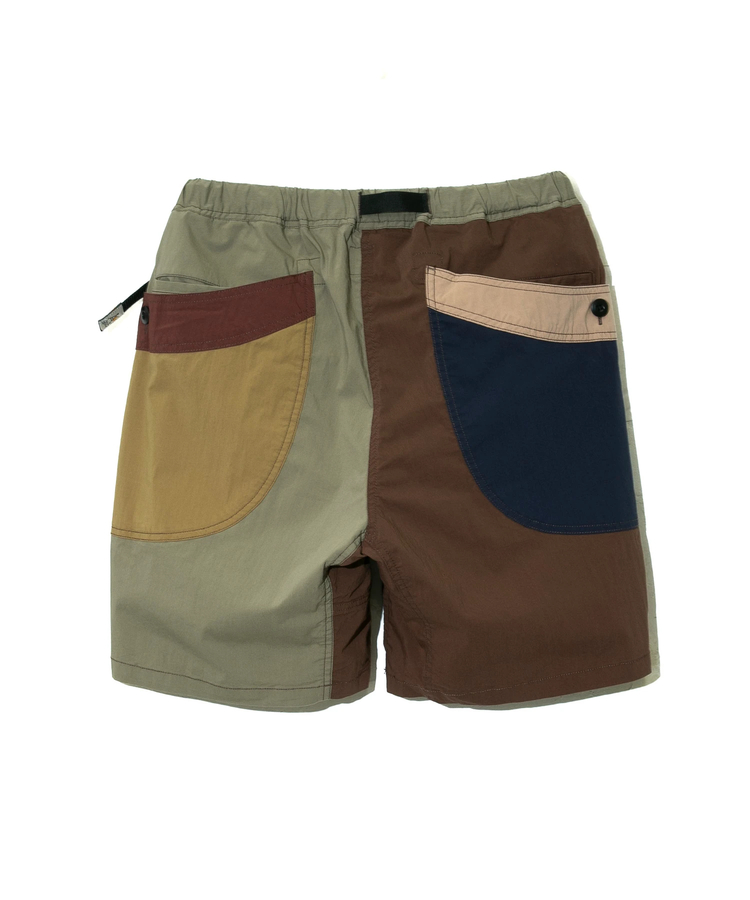go slow caravan(ゴースローキャラバン) |コットン/ナイロンストレッチ脇ポケクレイジーショーツ (MENS/WOMENS)