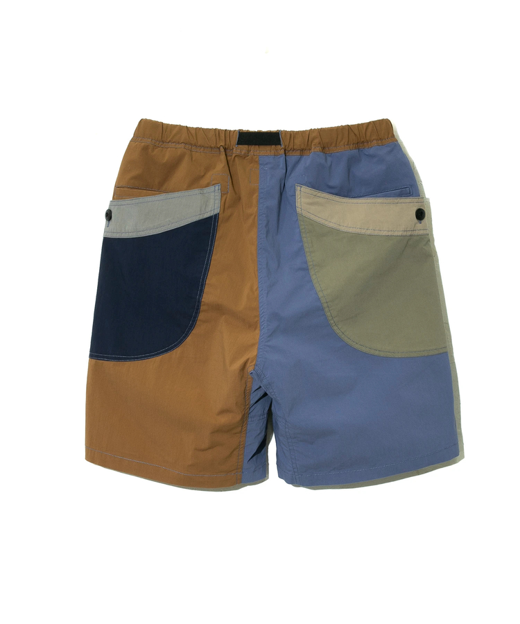 go slow caravan(ゴースローキャラバン) |コットン/ナイロンストレッチ脇ポケクレイジーショーツ (MENS/WOMENS)