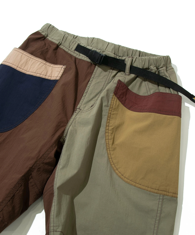go slow caravan(ゴースローキャラバン) |コットン/ナイロンストレッチ脇ポケクレイジーショーツ (MENS/WOMENS)