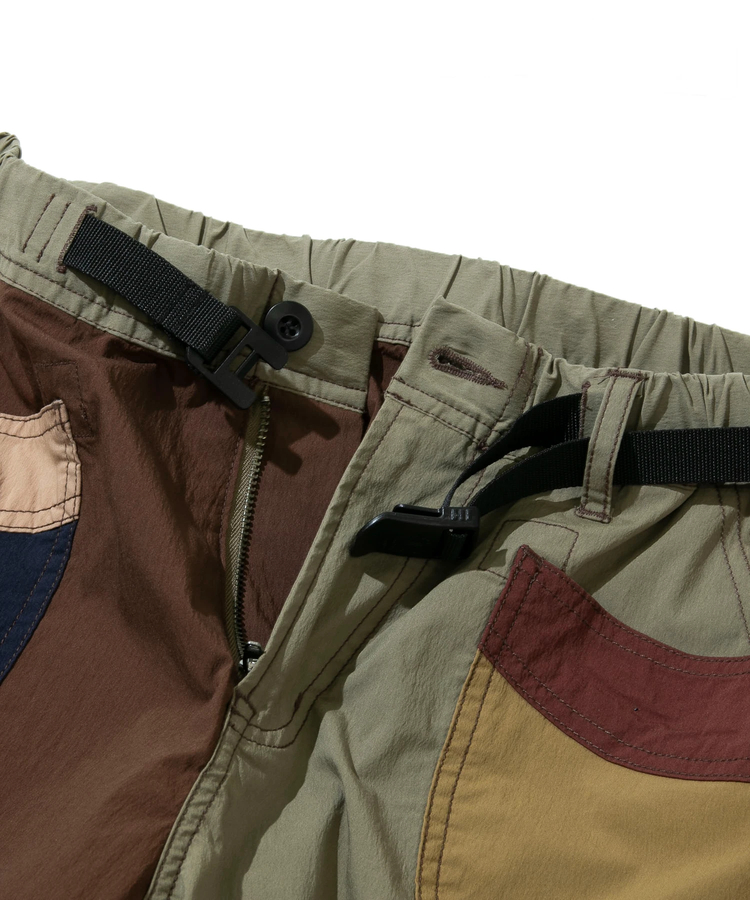 go slow caravan(ゴースローキャラバン) |コットン/ナイロンストレッチ脇ポケクレイジーショーツ (MENS/WOMENS)