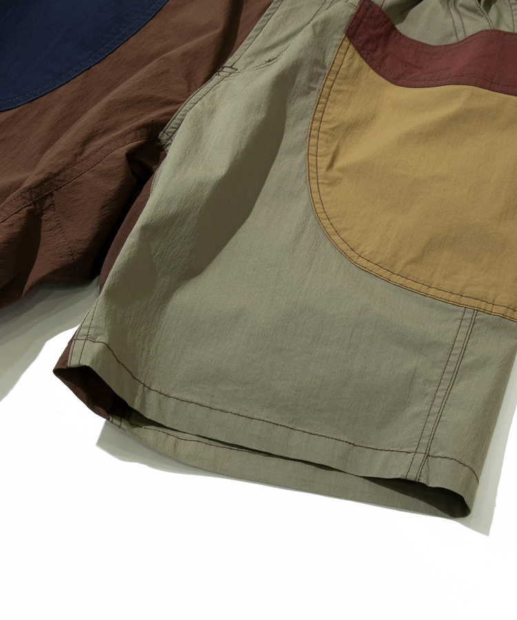 go slow caravan(ゴースローキャラバン) |コットン/ナイロンストレッチ脇ポケクレイジーショーツ (MENS/WOMENS)
