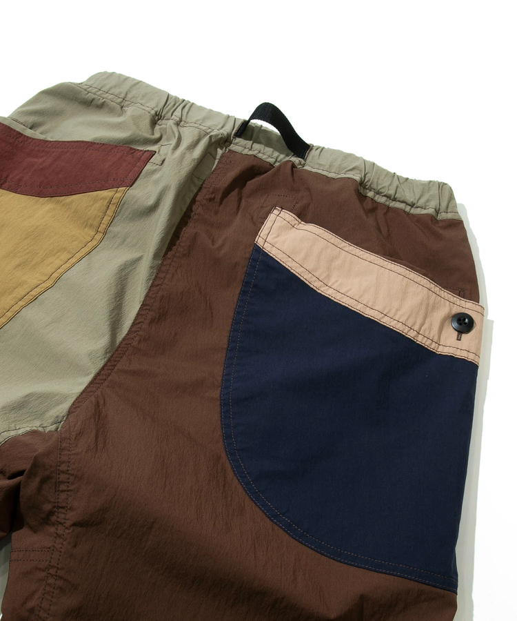 go slow caravan(ゴースローキャラバン) |コットン/ナイロンストレッチ脇ポケクレイジーショーツ (MENS/WOMENS)
