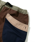 go slow caravan(ゴースローキャラバン) |コットン/ナイロンストレッチ脇ポケクレイジーショーツ (MENS/WOMENS)