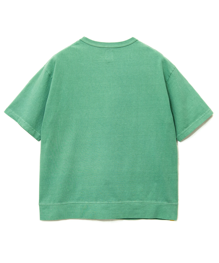 go slow caravan(ゴースローキャラバン) |COBMASTER/コブマスター ピグメント スウェット風ルーズTEE《ドラム缶風呂》(MENS)