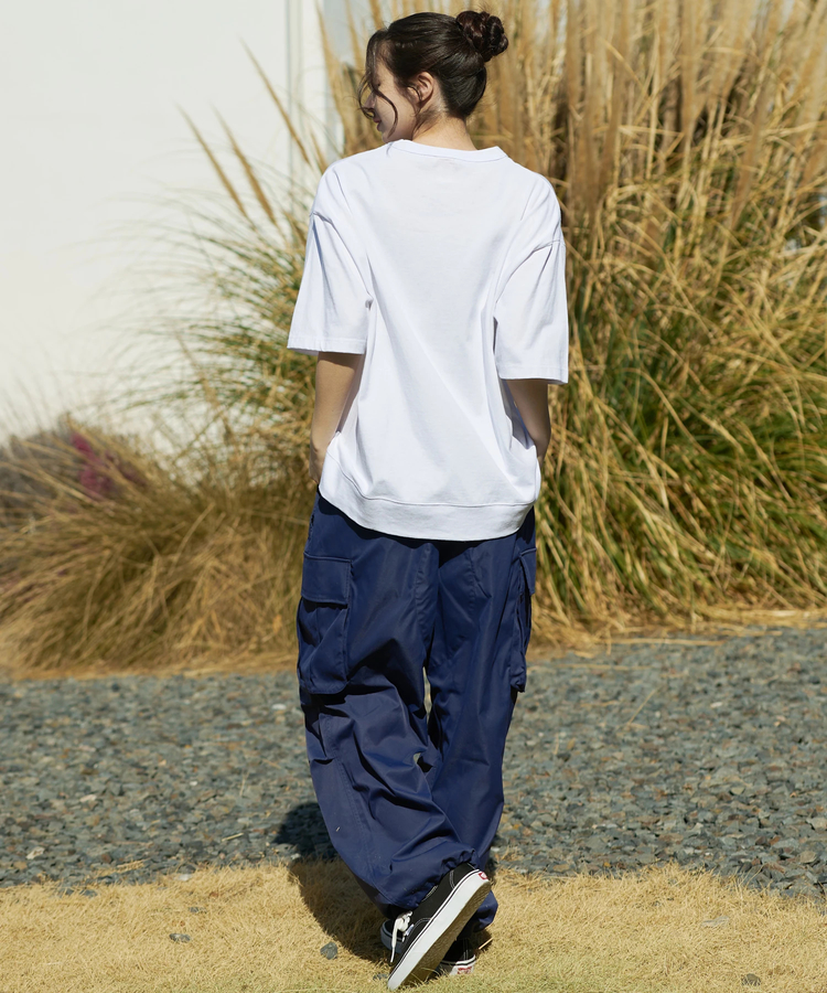 go slow caravan(ゴースローキャラバン) |COBMASTER/コブマスター ピグメント スウェット風ルーズTEE《ドラム缶風呂》(MENS)