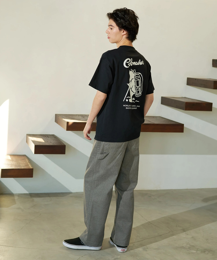 go slow caravan(ゴースローキャラバン) |COBMASTER/コブマスター 吸水速乾天竺 ベーシックTEE《定番ロゴ》(MENS)