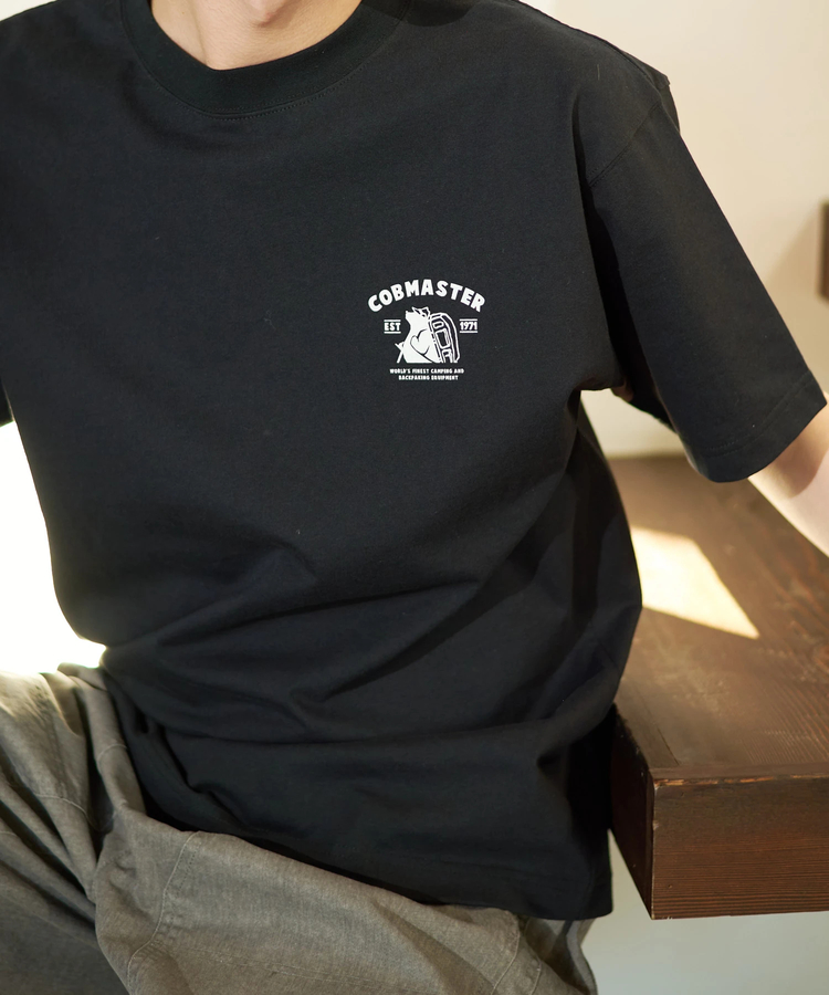go slow caravan(ゴースローキャラバン) |COBMASTER/コブマスター 吸水速乾天竺 ベーシックTEE《定番ロゴ》(MENS)