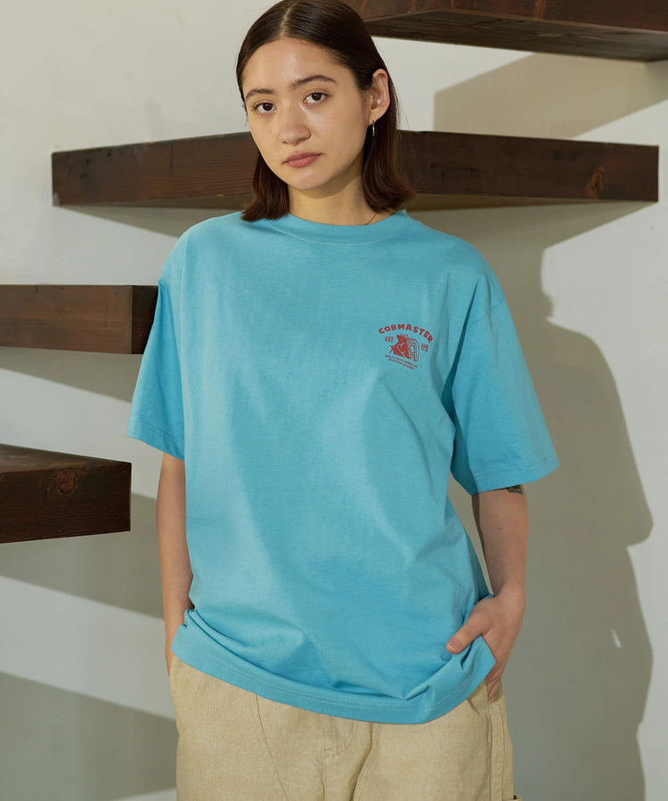 go slow caravan(ゴースローキャラバン) |COBMASTER/コブマスター 吸水速乾天竺 ベーシックTEE《定番ロゴ》(MENS)