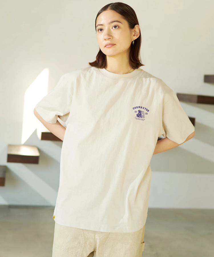 go slow caravan(ゴースローキャラバン) |COBMASTER/コブマスター 吸水速乾天竺 ベーシックTEE《定番ロゴ》(MENS)