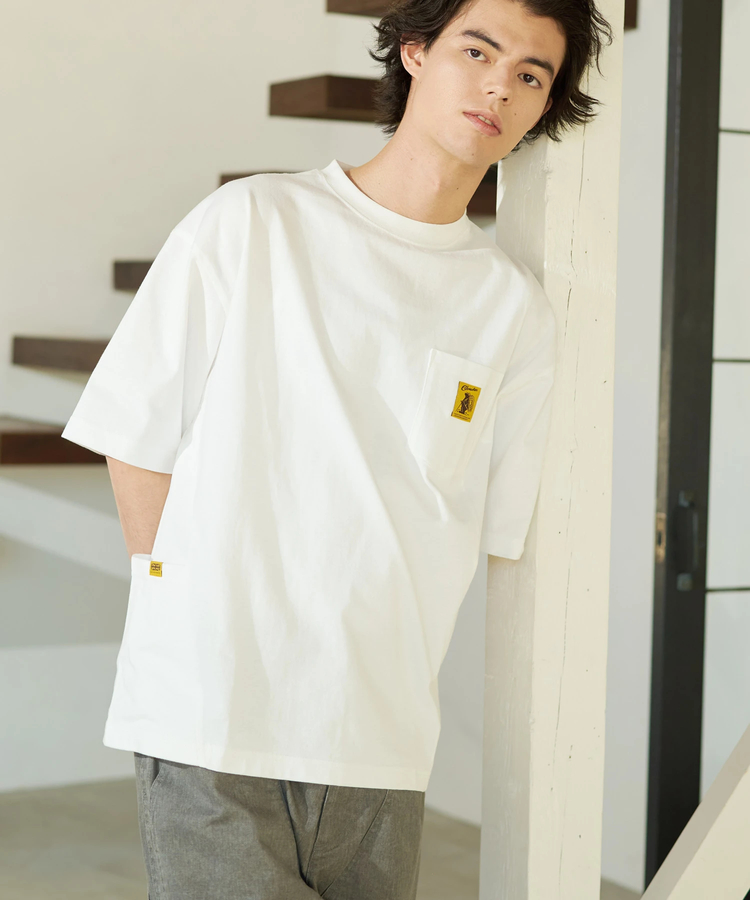 go slow caravan(ゴースローキャラバン) |COBMASTER/コブマスター 吸水速乾天竺ラゲッジポケットビッグTEE (MENS)
