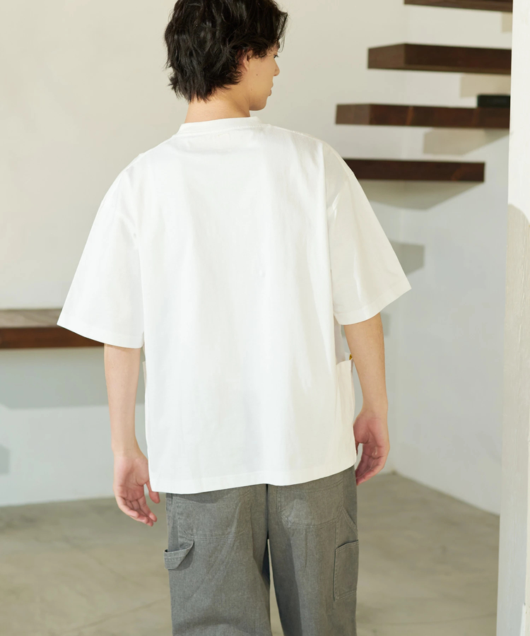 go slow caravan(ゴースローキャラバン) |COBMASTER/コブマスター 吸水速乾天竺ラゲッジポケットビッグTEE (MENS)