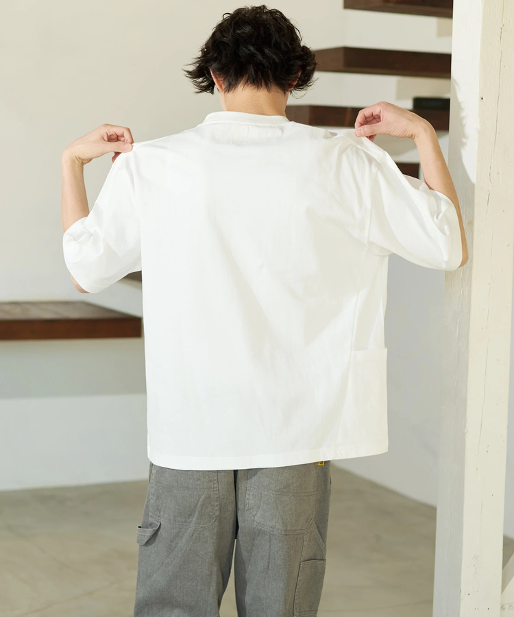 go slow caravan(ゴースローキャラバン) |COBMASTER/コブマスター 吸水速乾天竺ラゲッジポケットビッグTEE (MENS)
