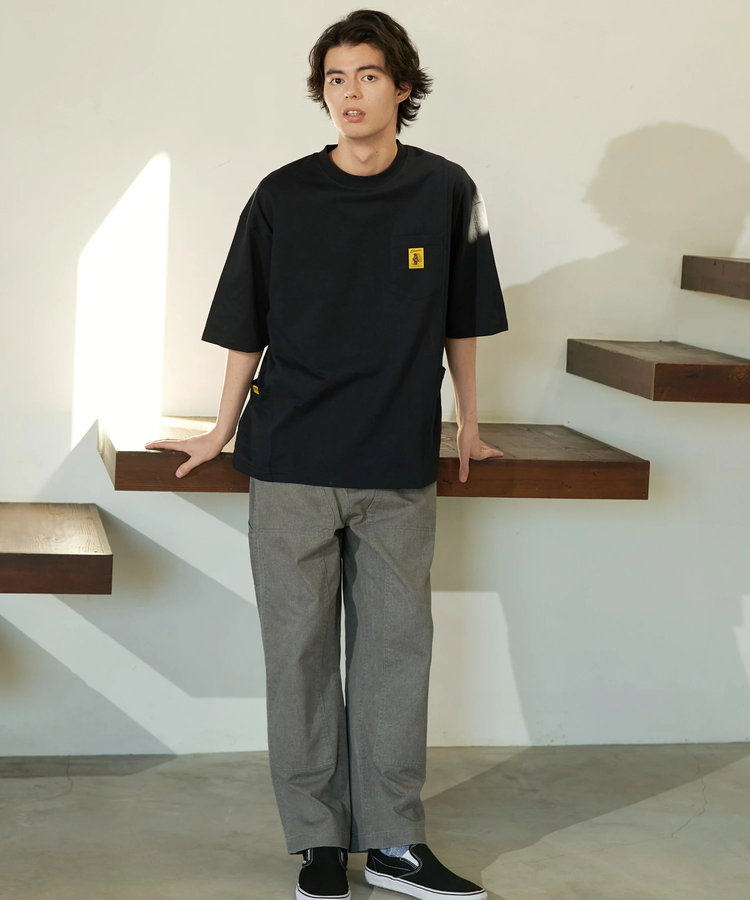 go slow caravan(ゴースローキャラバン) |COBMASTER/コブマスター 吸水速乾天竺ラゲッジポケットビッグTEE (MENS)