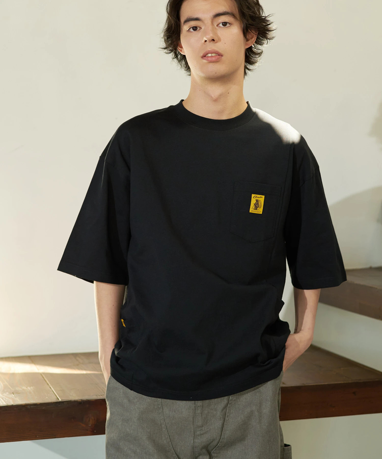 go slow caravan(ゴースローキャラバン) |COBMASTER/コブマスター 吸水速乾天竺ラゲッジポケットビッグTEE (MENS)