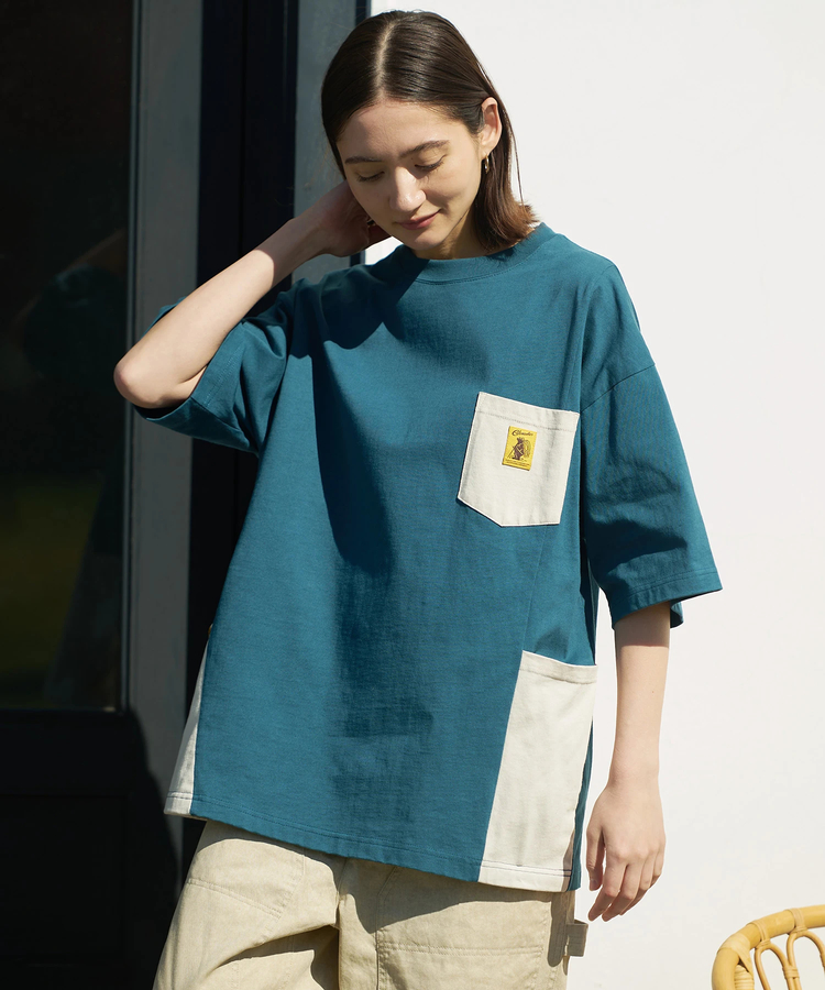 go slow caravan(ゴースローキャラバン) |COBMASTER/コブマスター 吸水速乾天竺ラゲッジポケットビッグTEE (MENS)