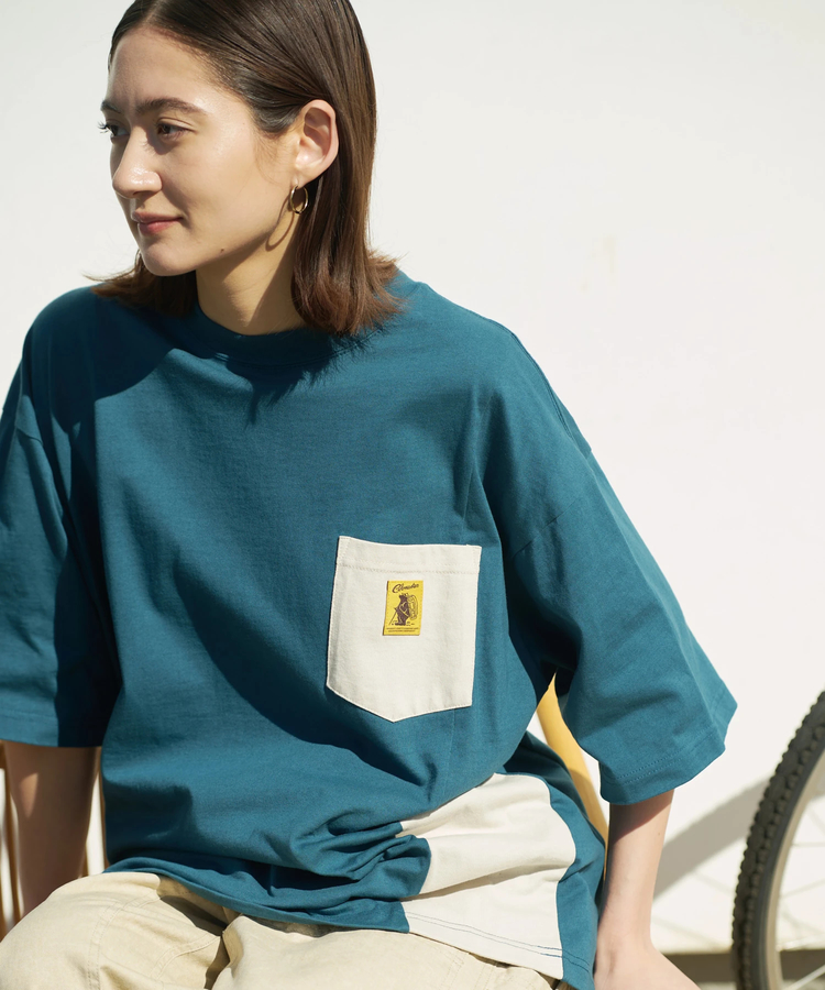 go slow caravan(ゴースローキャラバン) |COBMASTER/コブマスター 吸水速乾天竺ラゲッジポケットビッグTEE (MENS)