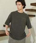go slow caravan(ゴースローキャラバン) |COBMASTER/コブマスター ピグメント ポケット刺繍ルーズTEE《クライマーベアー》 (MENS)