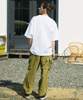 go slow caravan(ゴースローキャラバン) |COBMASTER/コブマスター ピグメント ポケット刺繍ルーズTEE《クライマーベアー》 (MENS)