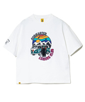 go slow caravan(ゴースローキャラバン) |COBMASTER/コブマスター 吸水速乾天竺刺繍ルーズTEE《旅するベアー》(MENS)