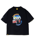 go slow caravan(ゴースローキャラバン) |COBMASTER/コブマスター 吸水速乾天竺刺繍ルーズTEE《旅するベアー》(MENS)