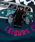go slow caravan(ゴースローキャラバン) |COBMASTER/コブマスター 吸水速乾天竺刺繍ルーズTEE《旅するベアー》(MENS)