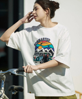 go slow caravan(ゴースローキャラバン) |COBMASTER/コブマスター 吸水速乾天竺刺繍ルーズTEE《旅するベアー》(MENS)