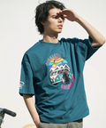 go slow caravan(ゴースローキャラバン) |COBMASTER/コブマスター 吸水速乾天竺刺繍ルーズTEE《旅するベアー》(MENS)
