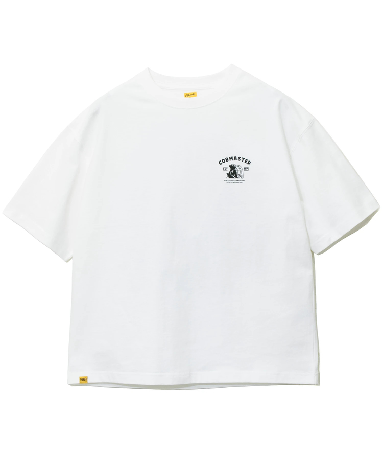 go slow caravan(ゴースローキャラバン) |COBMASTER/コブマスター 吸水速乾天竺刺繍ルーズTEE《トレッキングツール》(MENS)
