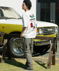 go slow caravan(ゴースローキャラバン) |COBMASTER/コブマスター 吸水速乾天竺刺繍ルーズTEE《トレッキングツール》(MENS)