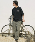 go slow caravan(ゴースローキャラバン) |COBMASTER/コブマスター 吸水速乾天竺刺繍ルーズTEE《トレッキングツール》(MENS)