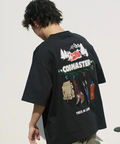 go slow caravan(ゴースローキャラバン) |COBMASTER/コブマスター 吸水速乾天竺刺繍ルーズTEE《トレッキングツール》(MENS)