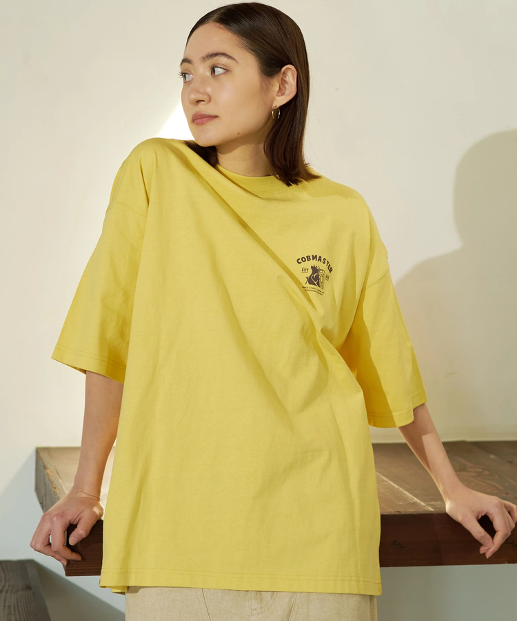 go slow caravan(ゴースローキャラバン) |COBMASTER/コブマスター 吸水速乾天竺刺繍ルーズTEE《トレッキングツール》(MENS)