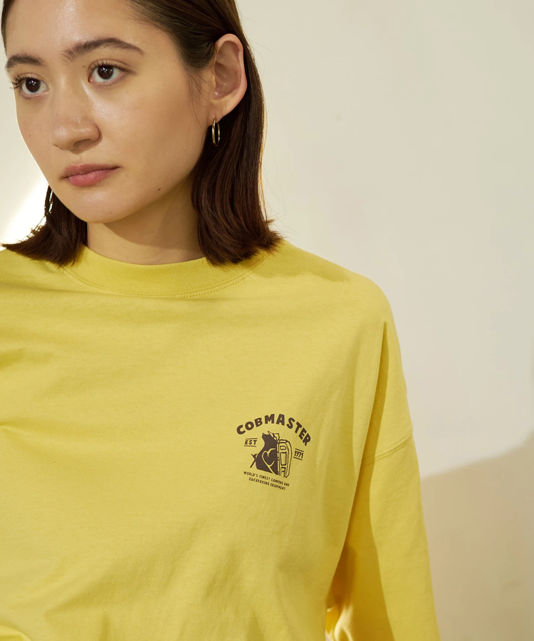 go slow caravan(ゴースローキャラバン) |COBMASTER/コブマスター 吸水速乾天竺刺繍ルーズTEE《トレッキングツール》(MENS)