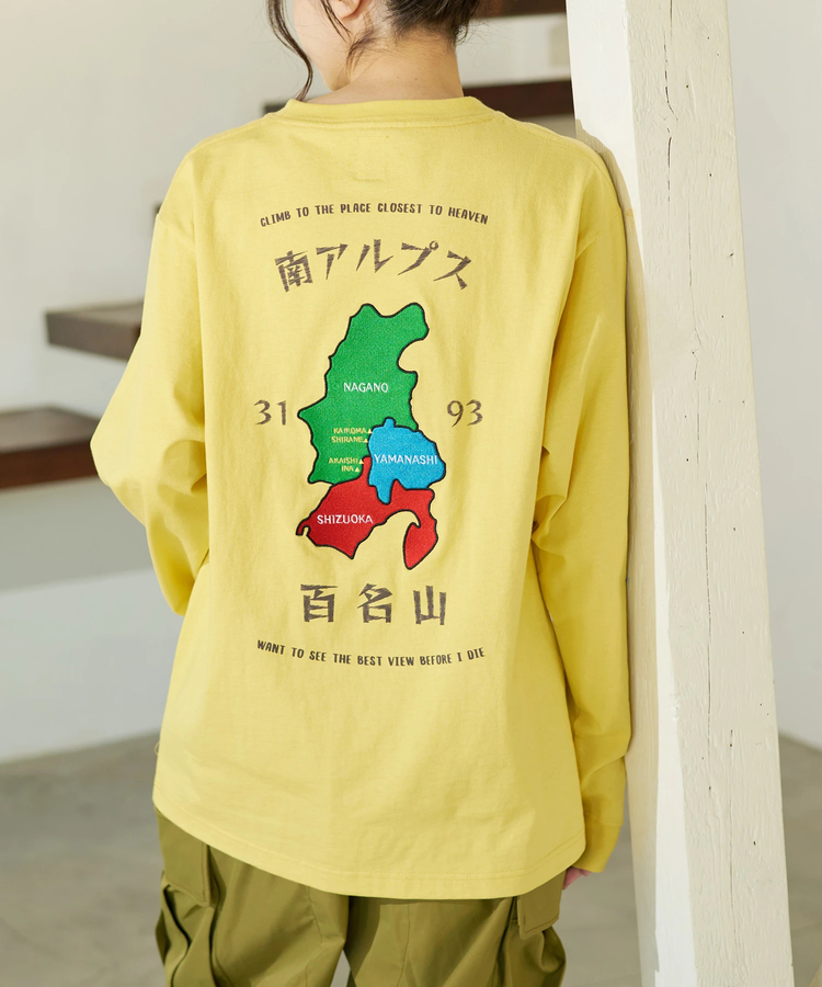 go slow caravan(ゴースローキャラバン) |COBMASTER/コブマスター 吸水速乾天竺刺繍ベーシックL/STEE《南アルプス》 (MENS)