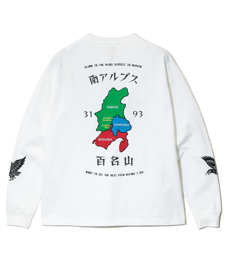 go slow caravan(ゴースローキャラバン) |COBMASTER/コブマスター 吸水速乾天竺刺繍ベーシックL/STEE《南アルプス》 (MENS)