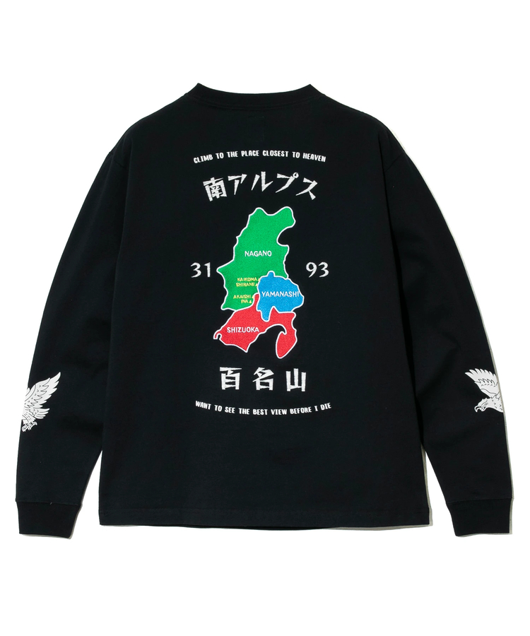 go slow caravan(ゴースローキャラバン) |COBMASTER/コブマスター 吸水速乾天竺刺繍ベーシックL/STEE《南アルプス》 (MENS)