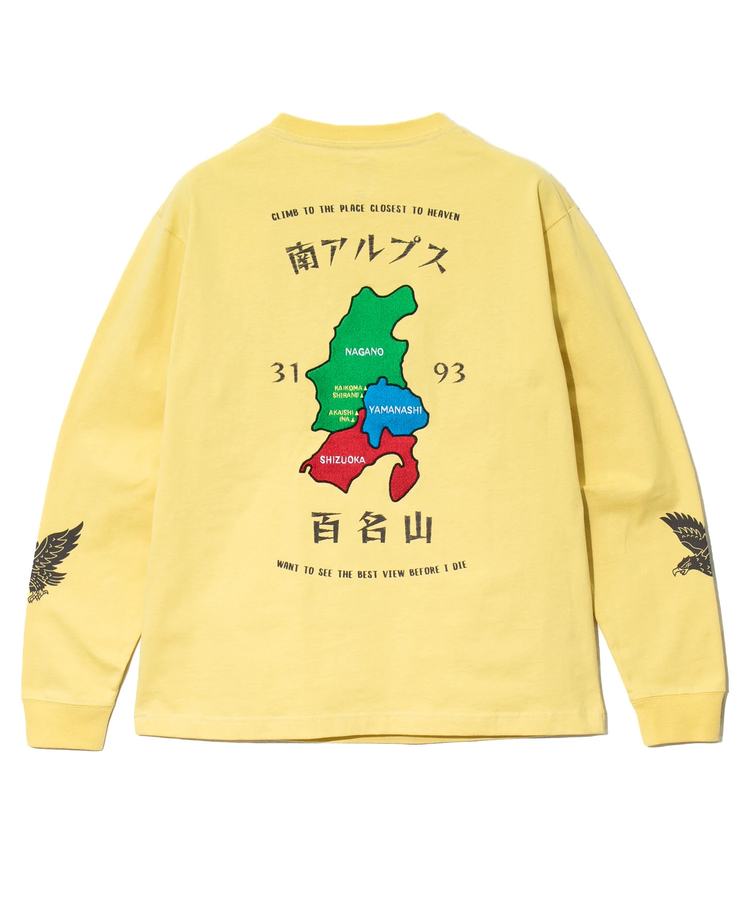 go slow caravan(ゴースローキャラバン) |COBMASTER/コブマスター 吸水速乾天竺刺繍ベーシックL/STEE《南アルプス》 (MENS)