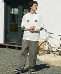 go slow caravan(ゴースローキャラバン) |COBMASTER/コブマスター 吸水速乾天竺刺繍ベーシックL/STEE《南アルプス》 (MENS)