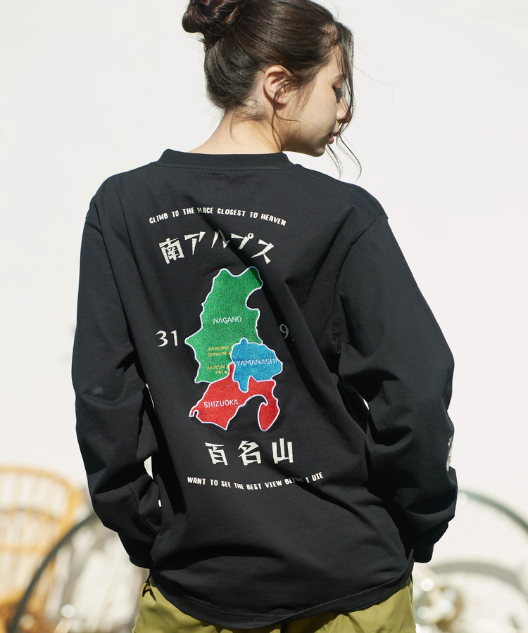 go slow caravan(ゴースローキャラバン) |COBMASTER/コブマスター 吸水速乾天竺刺繍ベーシックL/STEE《南アルプス》 (MENS)